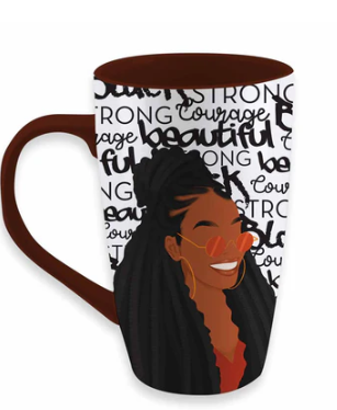 Black IS Beautiful Latte Mug